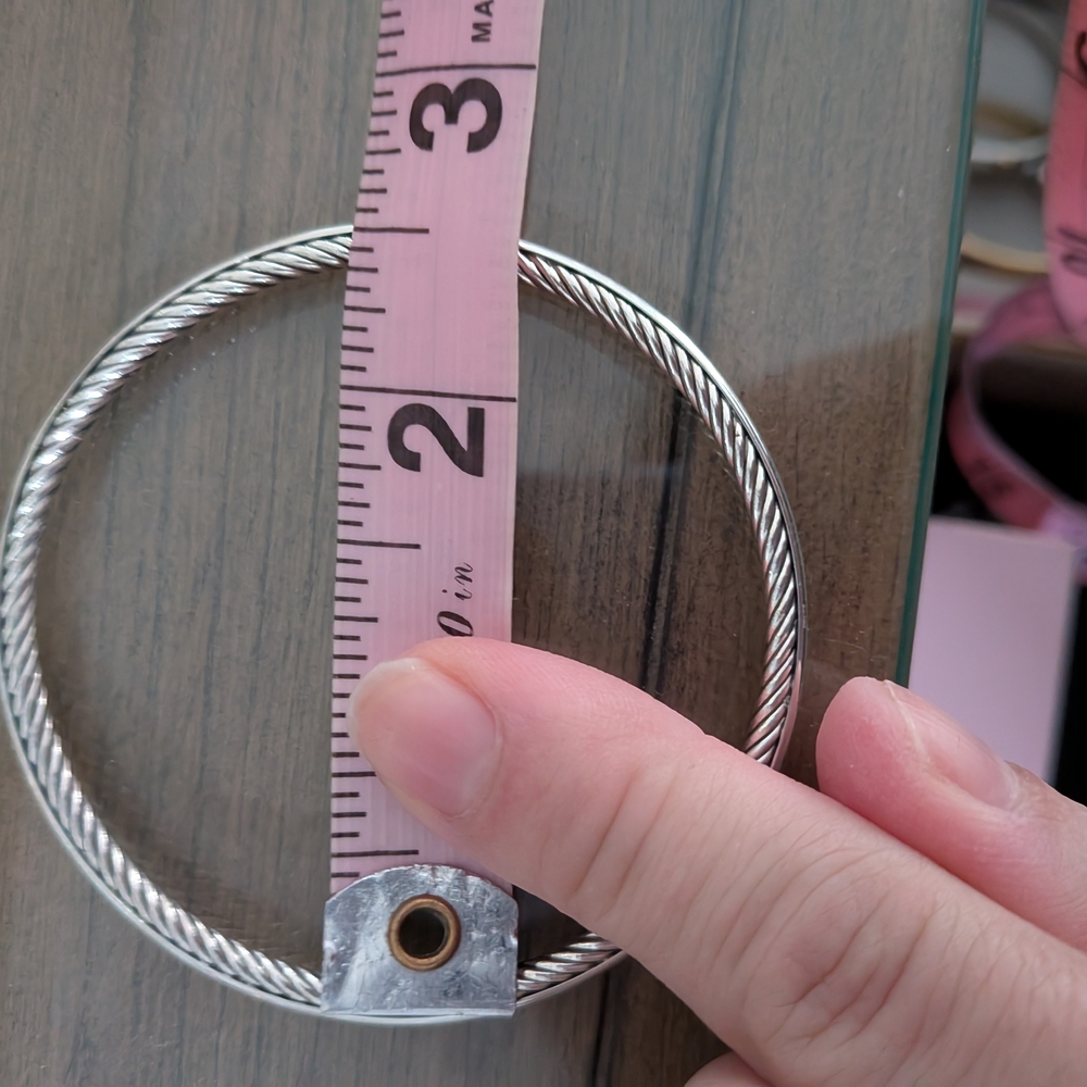 David Yurman Sterling Silver Cable Bracelet - Picture 5 of 5